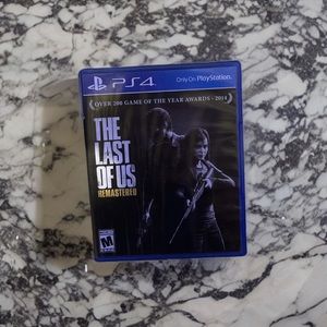 The last of us Ps4 game unused.
